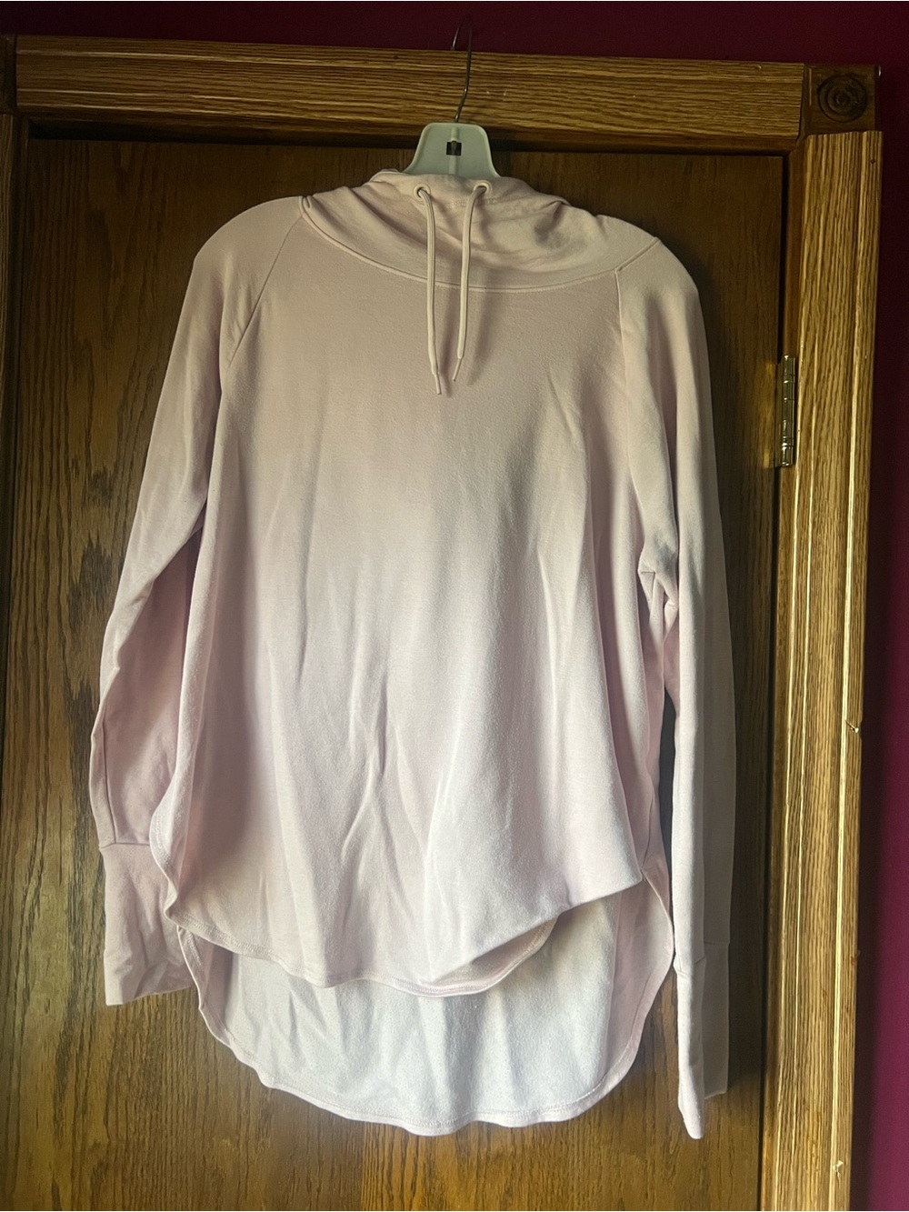 Athletic Works Light Pink Pullover Hoodie A8